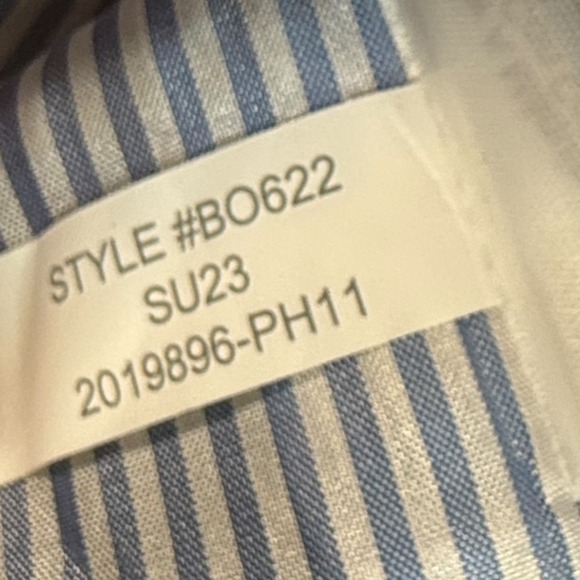 J Crew Women's Double Breasted Belted Trench Coat Navy Blue 100% Cotton Size 16 - Picture 8 of 9